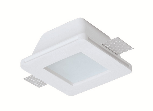 Χωνευτό Σποτ Με Γυαλί Square Dalton