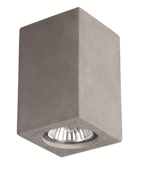 Σποτ 70*70 H:112 Gu10 Concrete Phenix