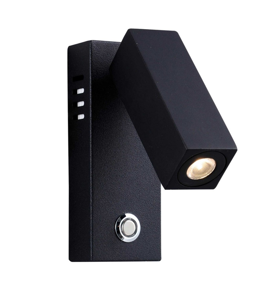 Απλίκα Led Μαύρη Sq Judy