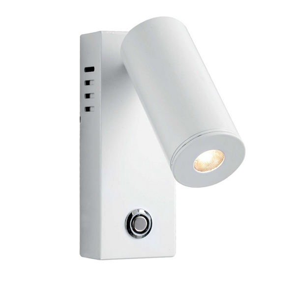 Απλίκα Led Λευκή Round Judy