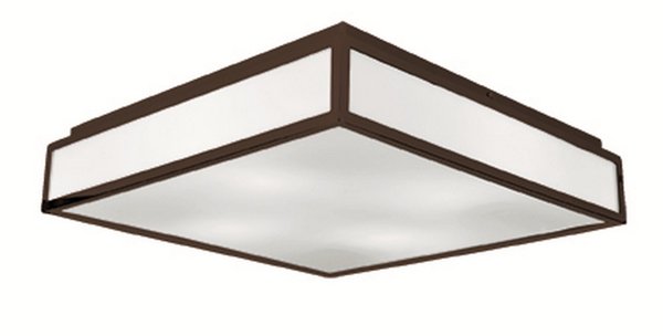 Πλαφονιέρα Wenge L:400X400 Figaro